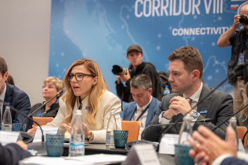 Муцунски на Конференцијата за Коридорот VIII во Софија: Поврзаноста е стратешки инструмент за безбедност, отпорност и економски развој